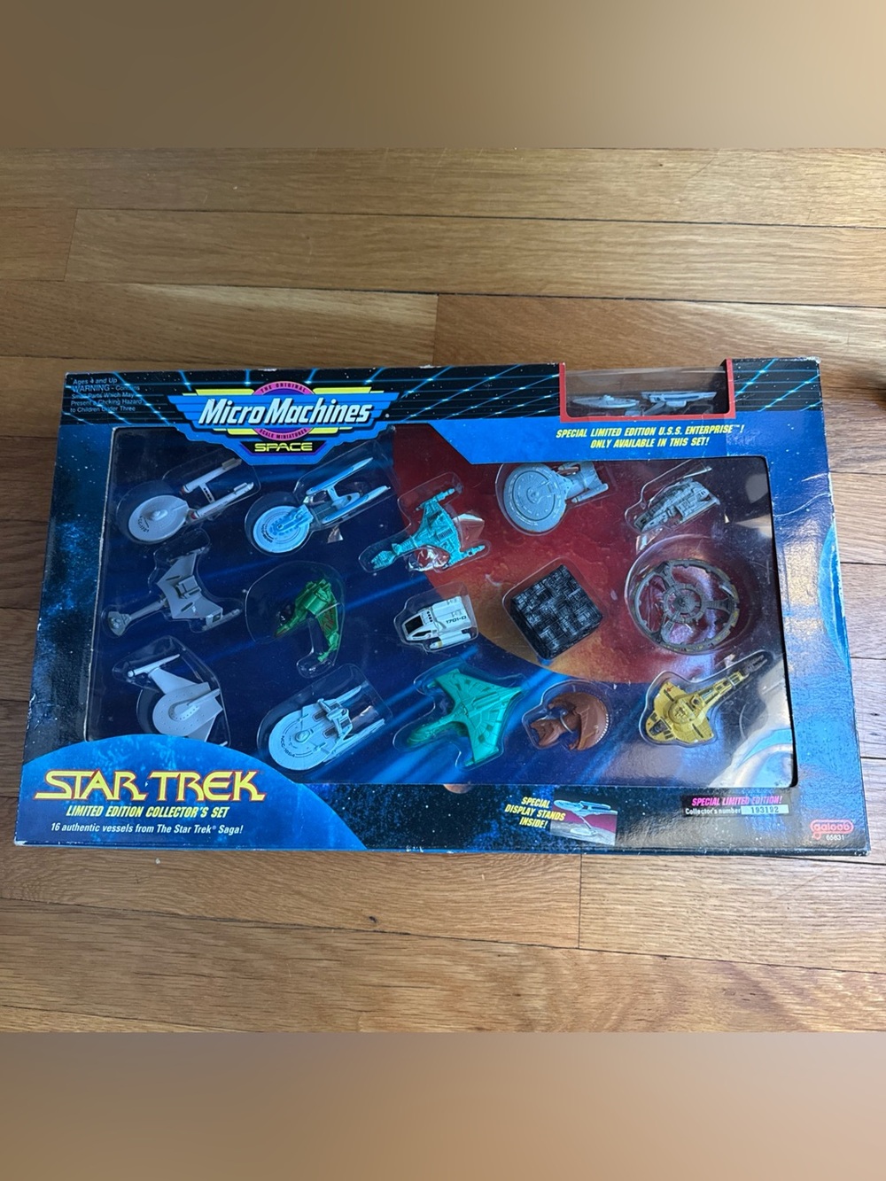 Micro Machines Star Trek Limited Edition Collector’s Set Galoob 65831 MIB